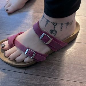 Birkenstock Mayari in Festival Fushia Size 39